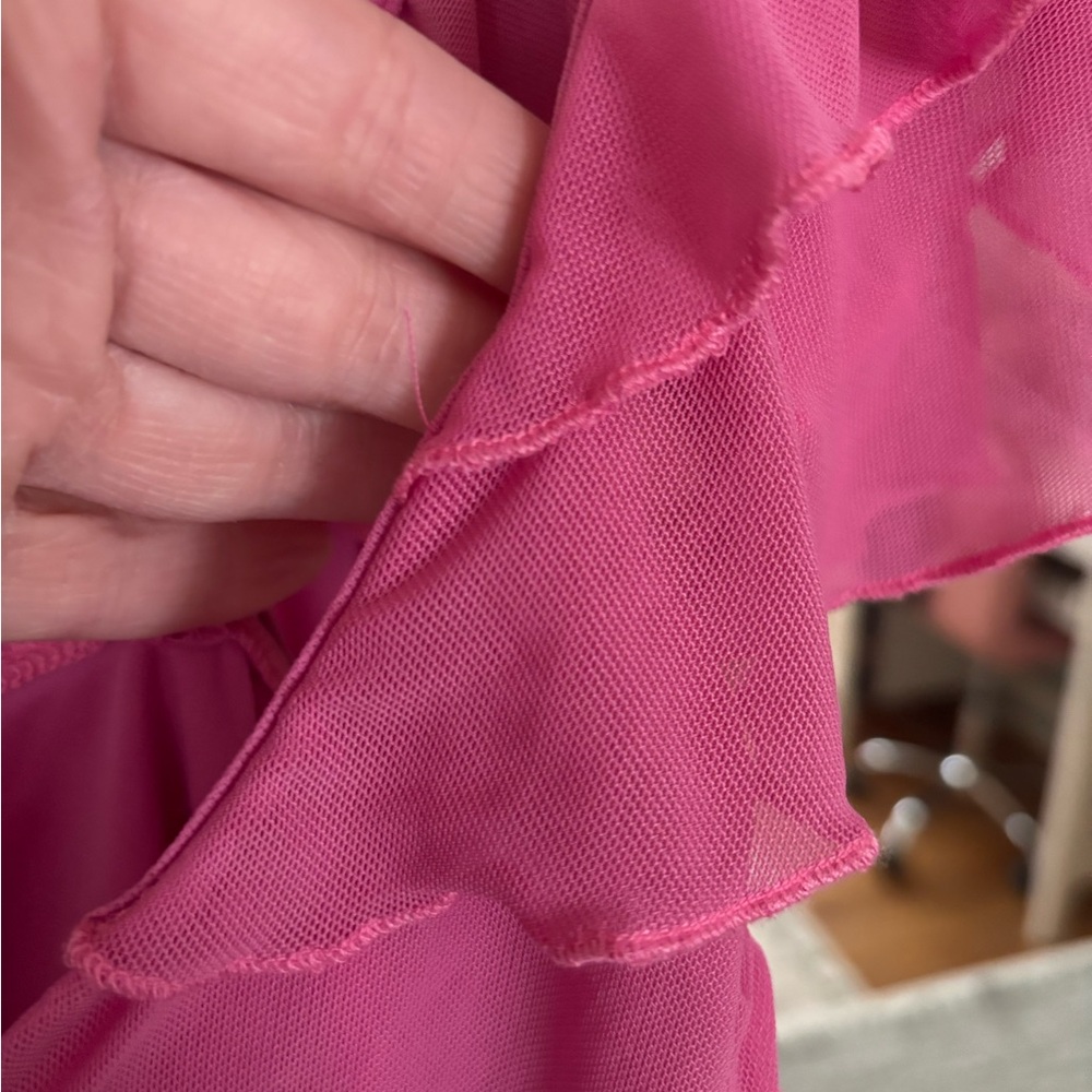 Pink Ruffled top by Rue21 - Picture 4 of 4